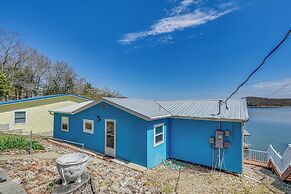 Private Dock at Waterfront Lake of the Ozarks Home