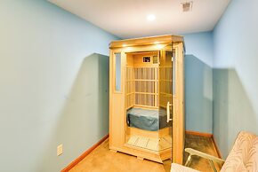 Pet-friendly Goshen Abode w/ Sauna & Fenced Yard!