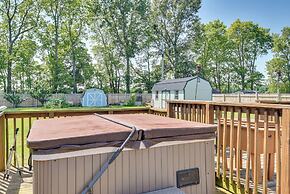 Pet-friendly Goshen Abode w/ Sauna & Fenced Yard!