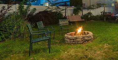 Whimsical Staycation Fire Pit Full House 2 Bedroom Home by RedAwning