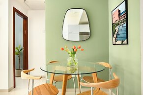 Shenkin Eclectic Blue Apt by Sea N' Rent