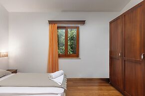 Pool House In Greenery