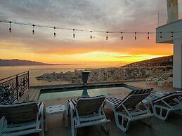 Sunset Shoreline Saranda Hotel