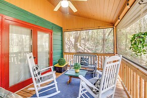 Secluded Cherry Log Cabin w/ Hot Tub + Swings!