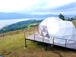 Glamping Spa con vista embalse de Tominé