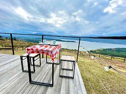 Glamping Spa con vista embalse de Tominé
