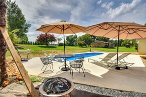 West Union Home w/ Saltwater Pool on 2 Acres!