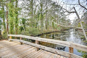 Cabin on Albemarle Sound w/ Dock & 2 Kayaks