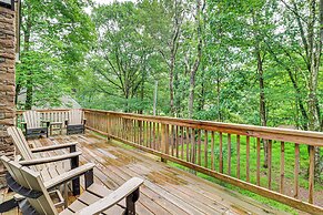 Lake Access & Hot Tub: Forest-view Poconos Cabin