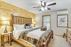 Lake Access & Hot Tub: Forest-view Poconos Cabin