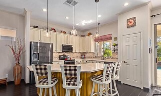 Luxury Oasis: Pool, Hot Tub & Firepit 4 Bedroom Home by RedAwning