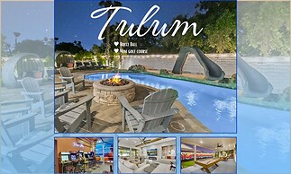 Tulum Getaway: Pool/spa,games +tesla Charger