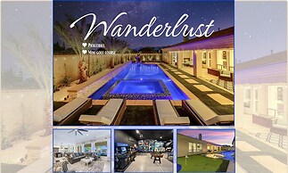 Wanderlust: Pool/spa, Waterslide, Firepit, Game Rm