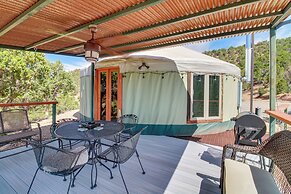 Mountainside Yurt w/ Views < 3 Mi to Black Canyon!