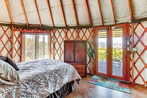 Mountainside Yurt w/ Views < 3 Mi to Black Canyon!