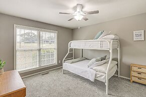 Waterfront Kansas Home w/ Private Fire Pit!