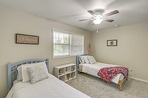 Waterfront Kansas Home w/ Private Fire Pit!