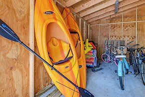 Square Pond Vacation Rental w/ Boat Dock & View!