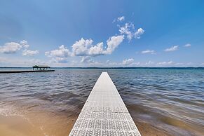 Torch Lake Getaway w/ Private Beach + Boat Dock!