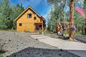 24str-00023 Fairplay Cabin w/ Hot Tub on 4 Acres!