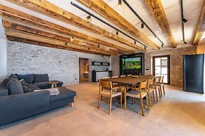 Sea front Villa Draga - infinity pool