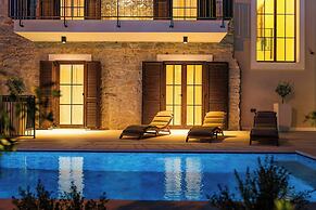 Sea front Villa Draga - infinity pool