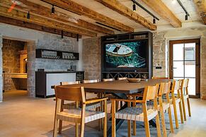 Sea front Villa Draga - infinity pool