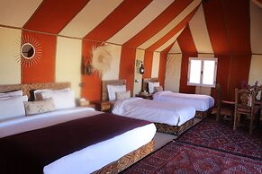 Luxury nomadic tented camp