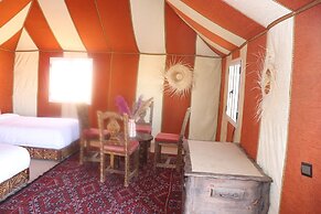 Luxury nomadic tented camp