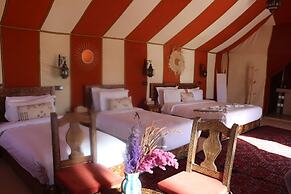 Luxury nomadic tented camp