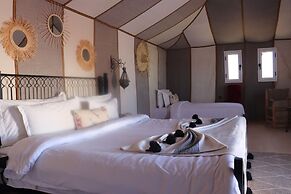 Luxury nomadic tented camp