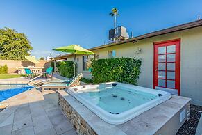 Palm Tree Paradise Heated spa Pool Firepit