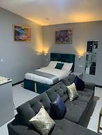 Open plan studio apartment unit