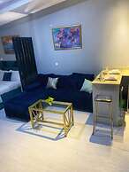 Open plan studio apartment unit