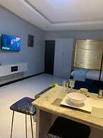 Open plan studio apartment unit