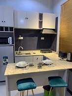 Open plan studio apartment unit