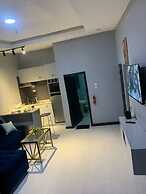 Open plan studio apartment unit