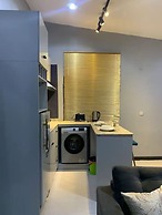 Open plan studio apartment unit