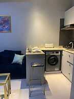 Open plan studio apartment unit