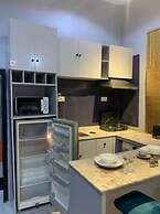 Open plan studio apartment unit