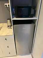 Open plan studio apartment unit