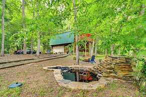 Riverfront Rutherfordton Retreat w/ Fire Pit!
