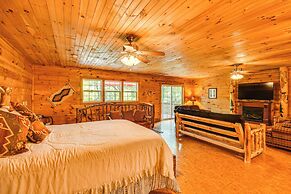 Riverfront Rutherfordton Retreat w/ Fire Pit!