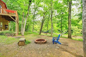 Riverfront Rutherfordton Retreat w/ Fire Pit!
