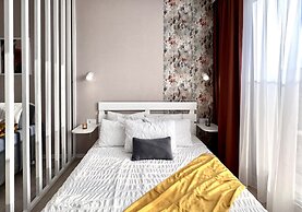 Cozy studio in Art Nouveau style