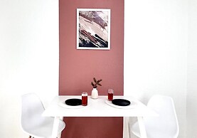 Cozy studio in Art Nouveau style