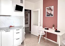 Cozy studio in Art Nouveau style