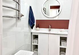 Cozy studio in Art Nouveau style