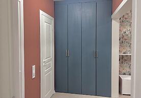 Cozy studio in Art Nouveau style