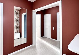 Cozy studio in Art Nouveau style